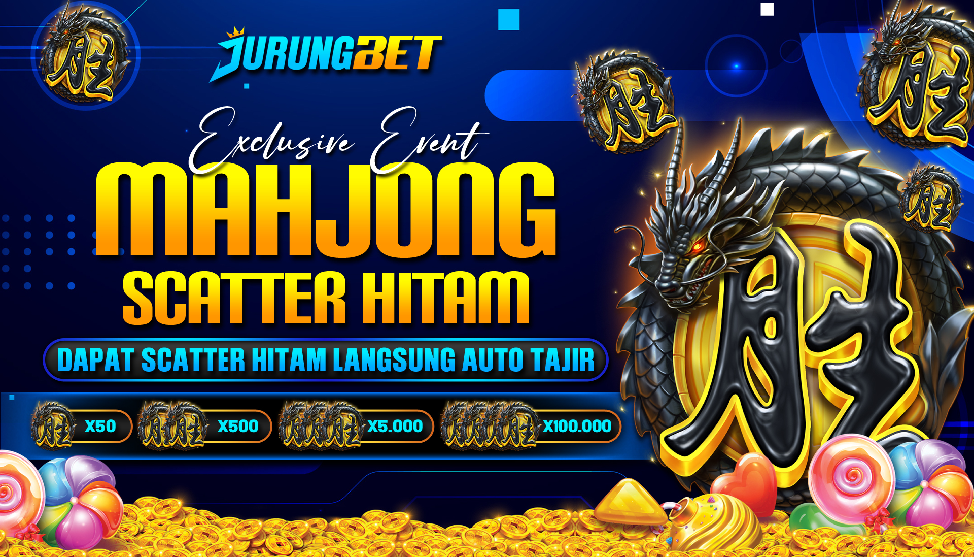 JURUNGBET SCATER HITAM
